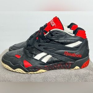Reebok Scrimmage Mid Preseason | Emmitt Smith | Black Red SIZE 10.5 RARE